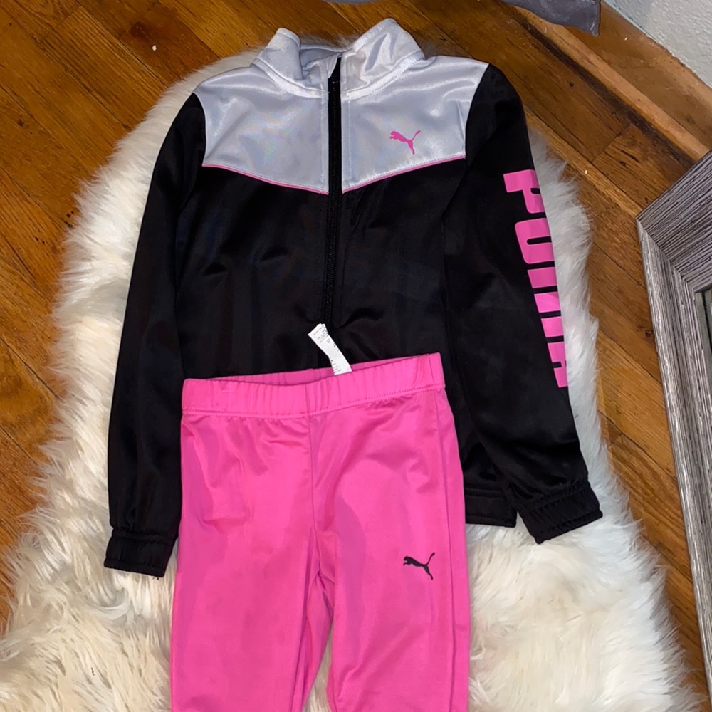 Puma girl track suit